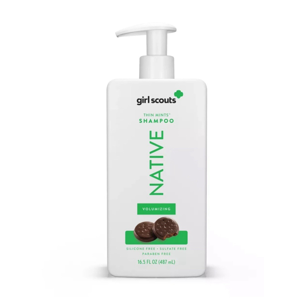 Native Girl Scouts Volumizing Shampoo In Thin Mints Scent•16.5 oz•Limited Editio